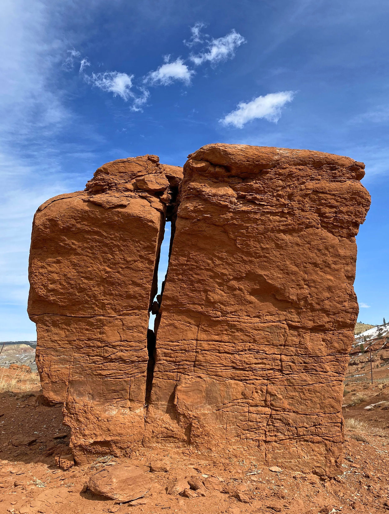 Rock block